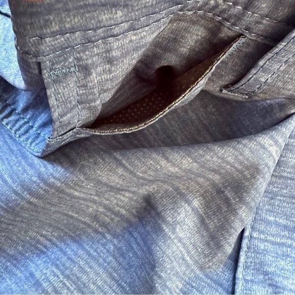 Free Planet Chino Shorts kids size 14 Mid Rise Zip Fly Flat Front 5 Pockets - Picture 4 of 16